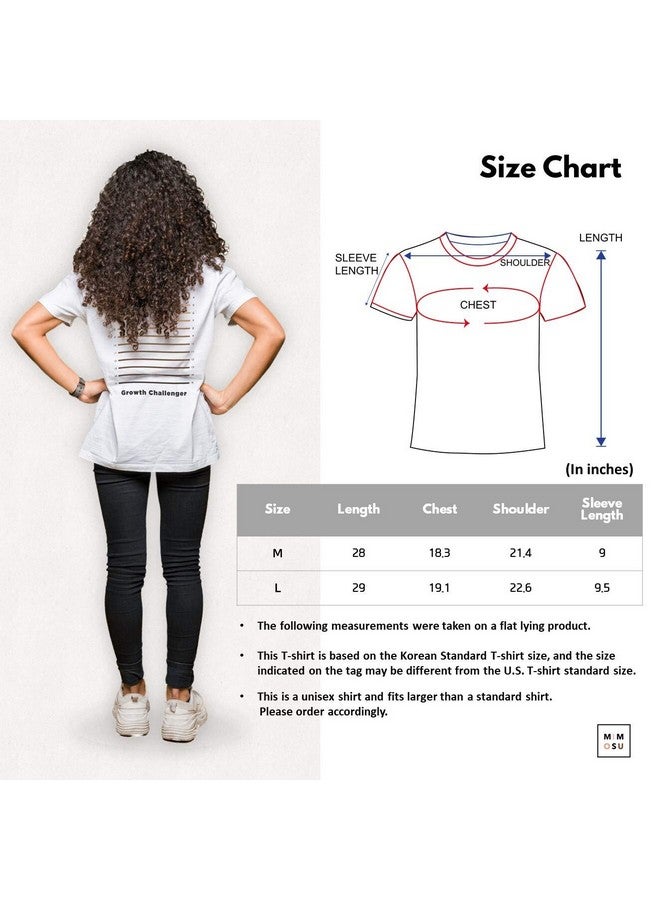 mimosu mimosu Hair Length Check Melanin Shirt for Women, Backprint Melanin Shades Graphic Hair Length Chart for Rice Water for Hair Growth (L) White - Image 5