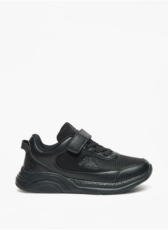 Kappa - Boys' Textured Walking Shoes with Hook and Loop Closure - Image 1