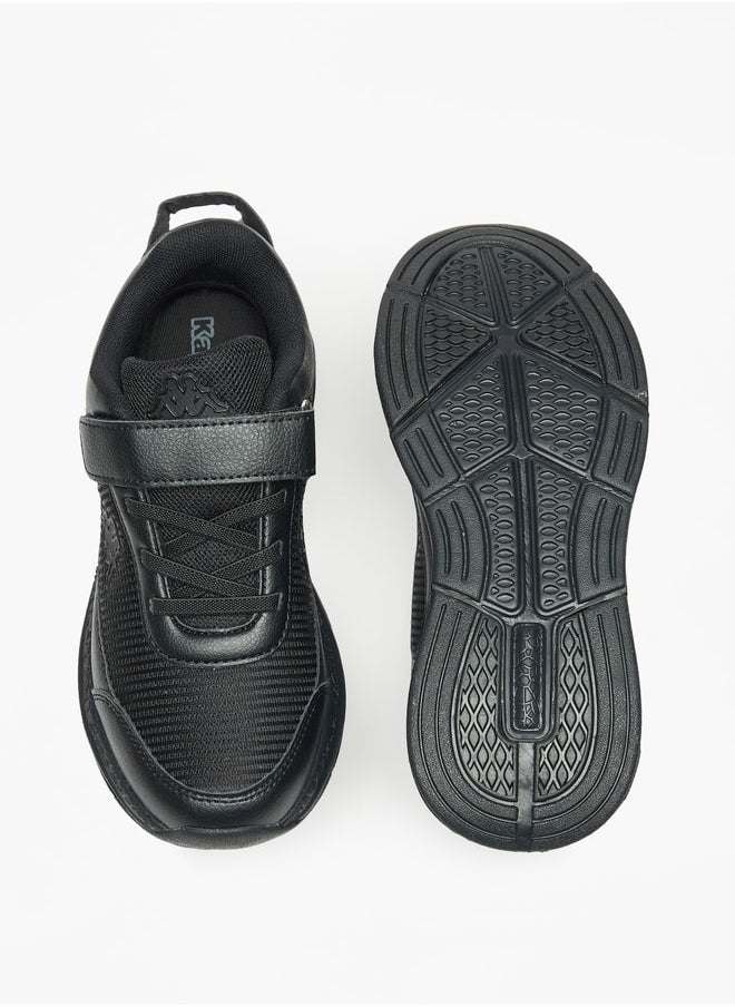 Kappa - Boys' Textured Walking Shoes with Hook and Loop Closure - Image 1