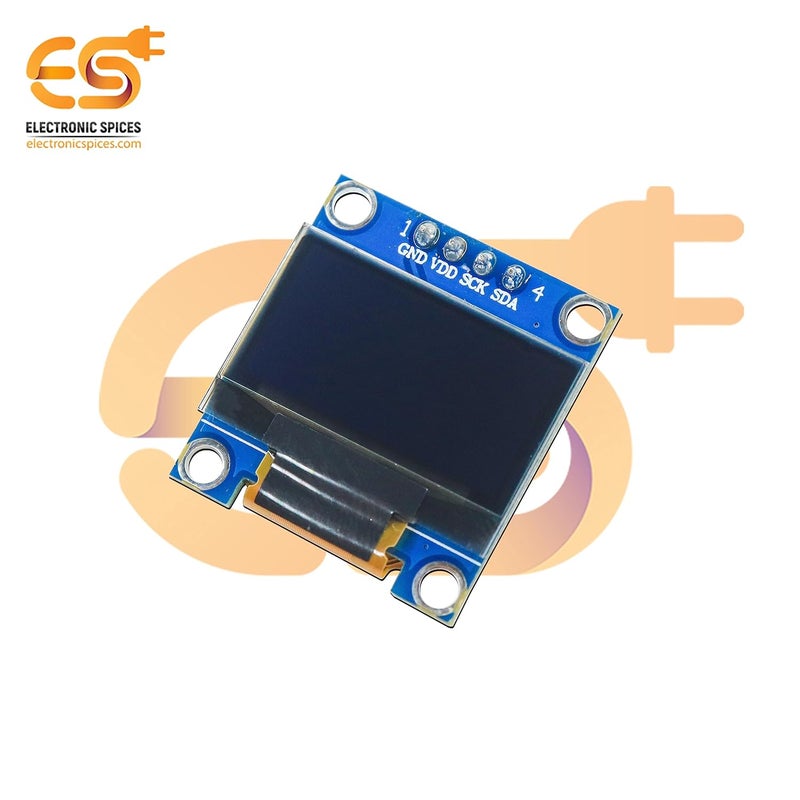 Electronicspices وحدة عرض شاشة OLED بحجم 0.96 بوصة 4 دبابيس متوافقة مع أردوينو - Image 2
