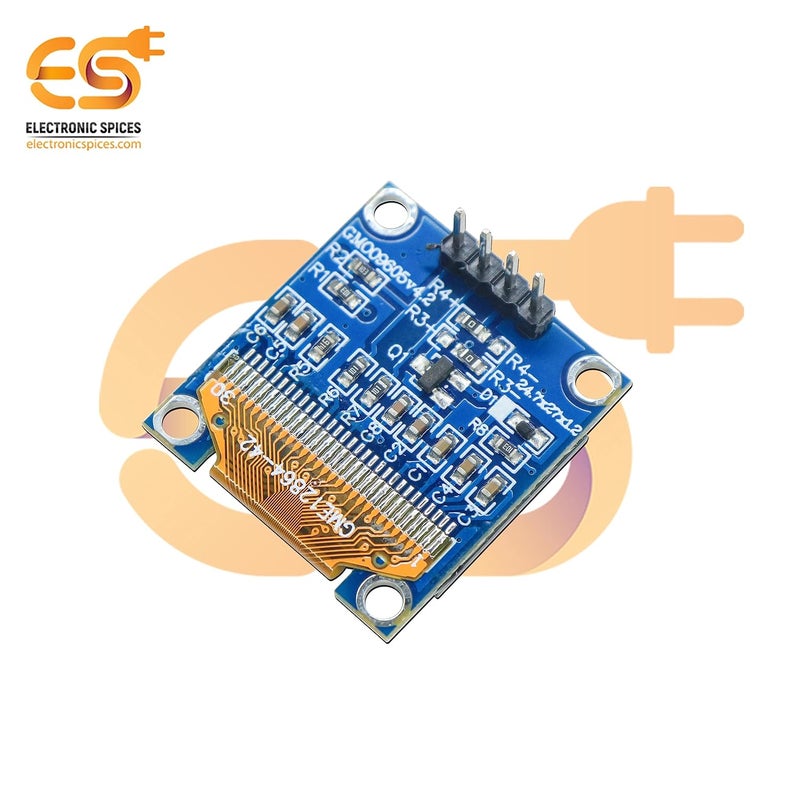Electronicspices وحدة عرض شاشة OLED بحجم 0.96 بوصة 4 دبابيس متوافقة مع أردوينو - Image 4