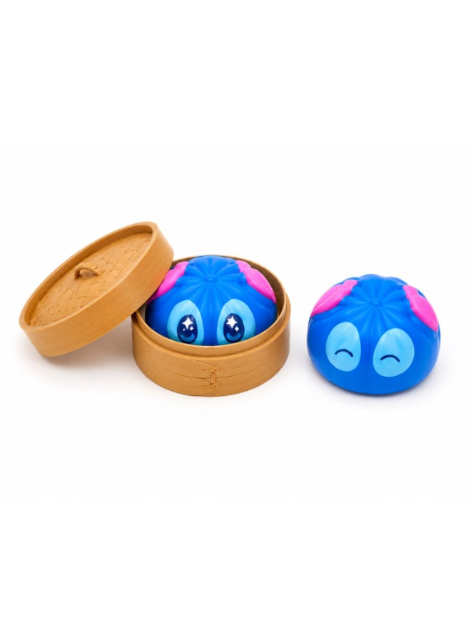 Toyland لعبة كعكة مريبة قطعة واحدة مع حاوية على طراز الخيزران | تصميم عشوائي مفاجئ متنوع | لعبة ضغط ناعمة بطيئة الارتفاع | لعبة جمع لتخفيف التوتر الحسية للأطفال | العمر 3 سنوات وما فوق - Image 1