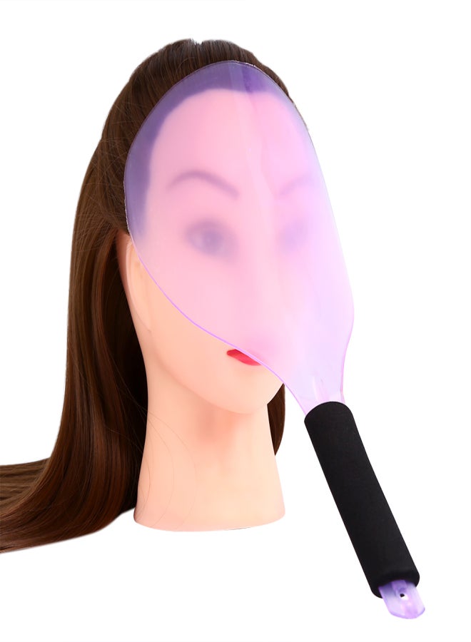 أدوات تصفيف الشعر العالمية، بخاخ مثبت للشعر، واقي للوجه للاستخدام في الصالونات (وردي) - Image 5