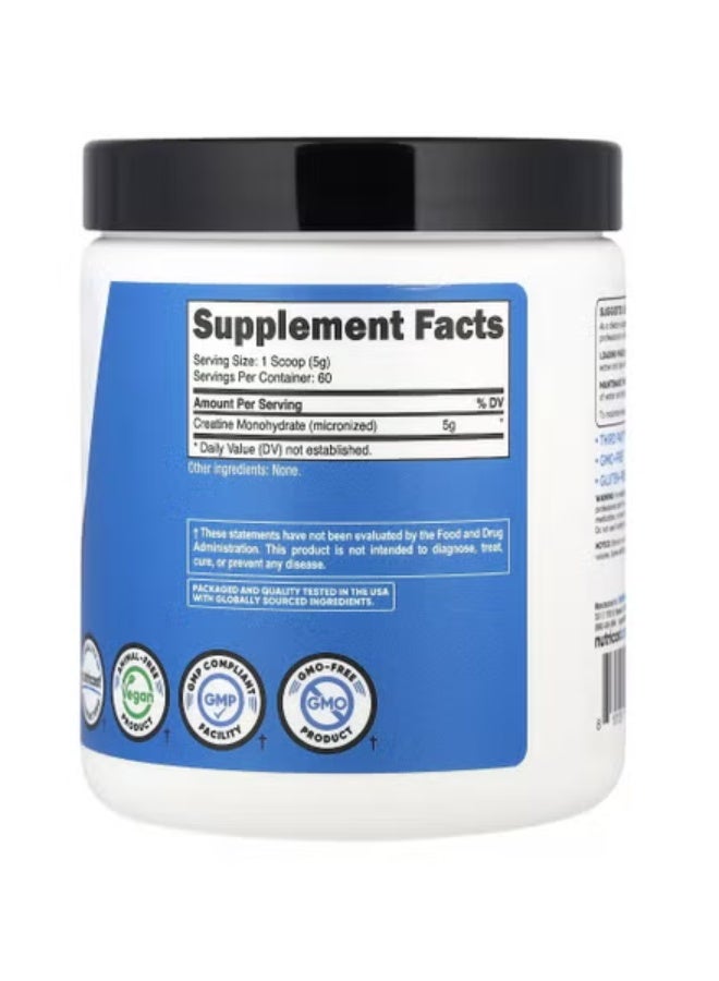 Nutricost Micronized Creatine Monohydrate Powder - Buy 1 Get 1 Free (Unflavored, 2x 300g, 120 Total Servings) - Image 3