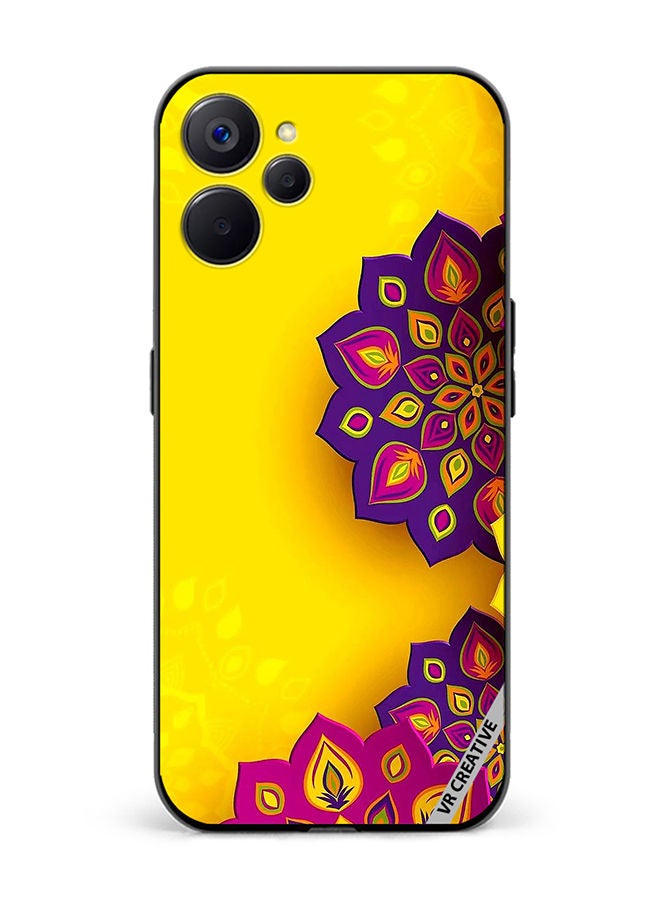 VR CREATIVE Protective Case Cover For Realme 10 5G Flower Design Multicolour - Image 1