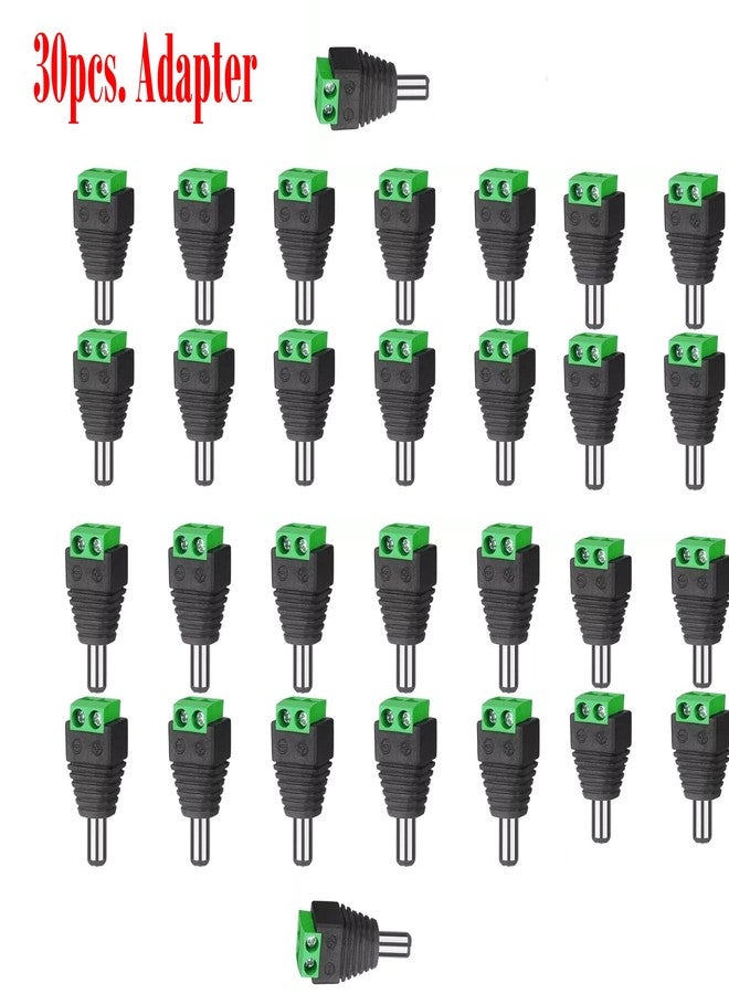 NityaEcommerce Male 5.5mm x 2.1mm DC Power Connector Jack Plug 12VOLTE (30 pcs.) - Image 5