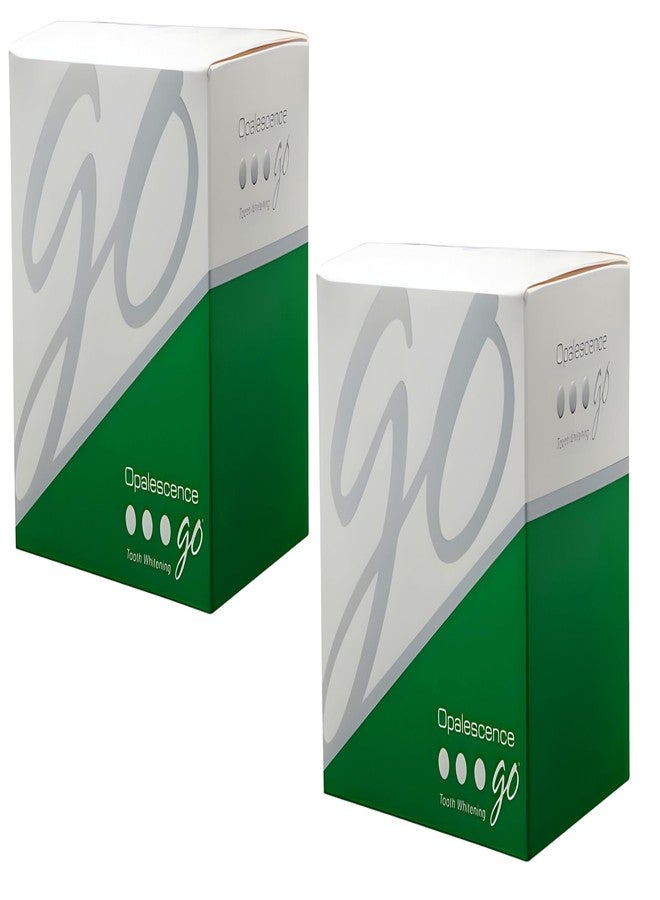 Opalescence Go 15% Mint - Prefilled Teeth Whitening Trays - 4 Treatments (2 Packs) - Made by Ultradent. 4648-2 - Image 1