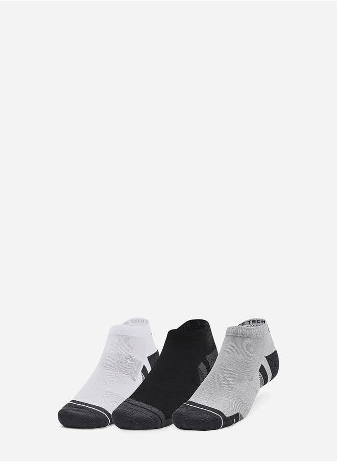 UNDER ARMOUR - مجموعة من 3 جوارب بطول الكاحل من Performance Tech - Image 1