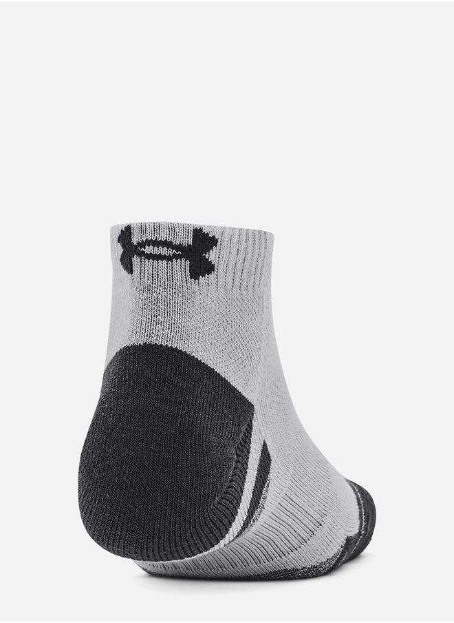 UNDER ARMOUR - مجموعة من 3 جوارب بطول الكاحل من Performance Tech - Image 1