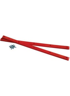 Pig Skateboard Rails 1425 with 10 Wood Screws Orange