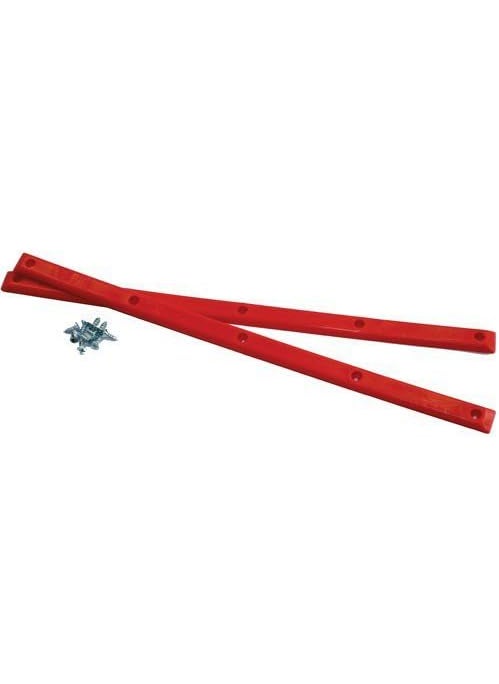 PIG Pig Skateboard Rails 1425 with 10 Wood Screws Orange 