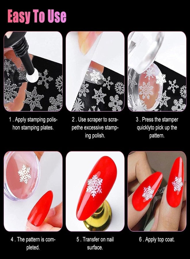 BEAUZY Transparent Nail Art Stamping Stamper Scraper Image Plate Manicure Print Tool DIY - Image 3
