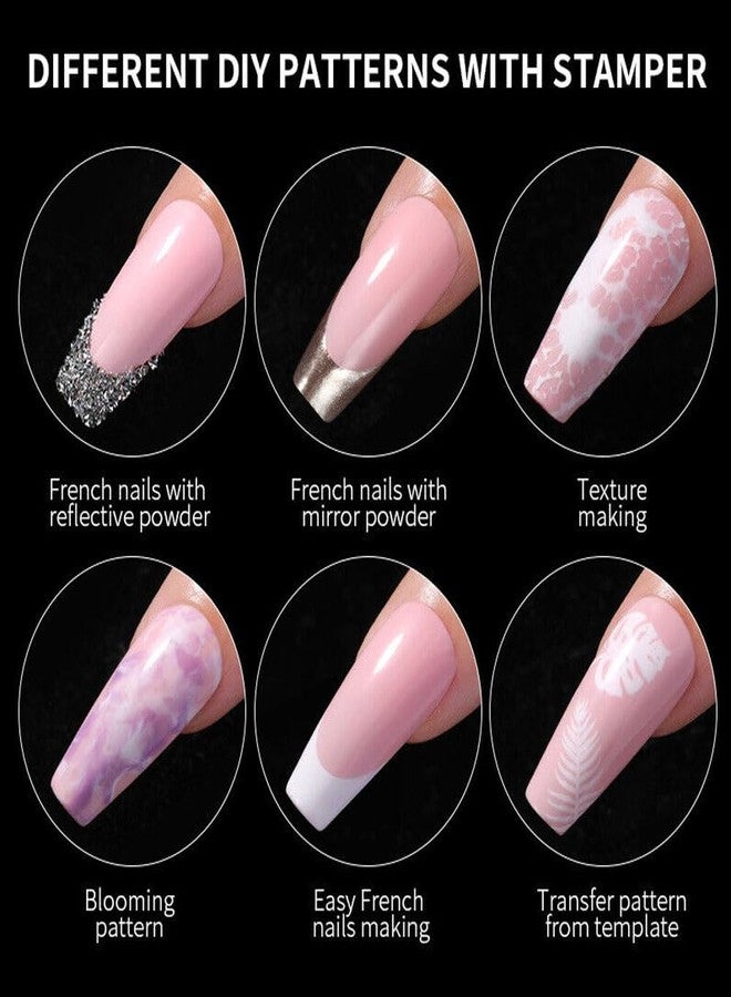 BEAUZY Transparent Nail Art Stamping Stamper Scraper Image Plate Manicure Print Tool DIY - Image 5