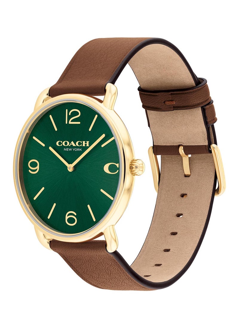 COACH Round Analog Men's Green Case Wrist Watch - 14602698  - Image 2