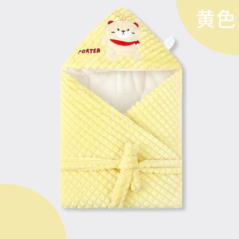 Newborn Baby Quilt Spring, Born Anti-Shock Bag Quilt Delivery Room Bag Towel Out Thick Baby Supplies - Image 1