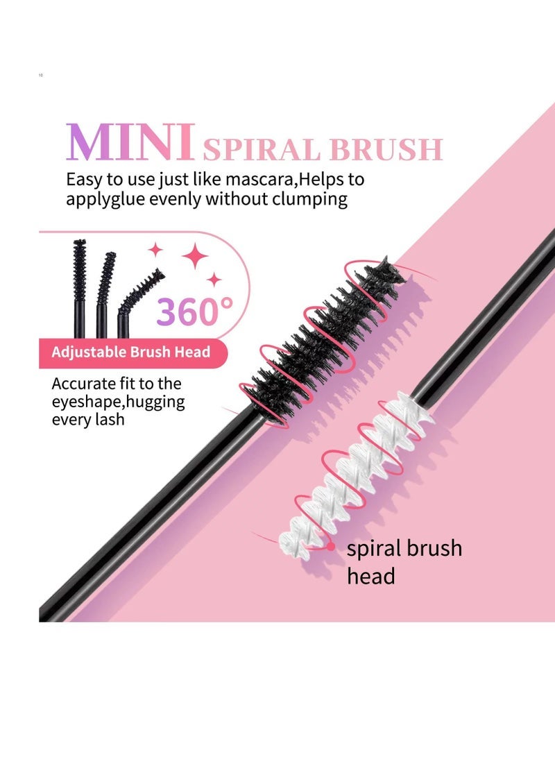 Lash Bond and Seal Cluster Lash Glue False Lash Adhesive Upgraded 2 in 1 DIY Eyelash Extension Adhesive Glue Super Strong Hold 72 Hours Waterproof Cluster Eyelash Glue - Image 4