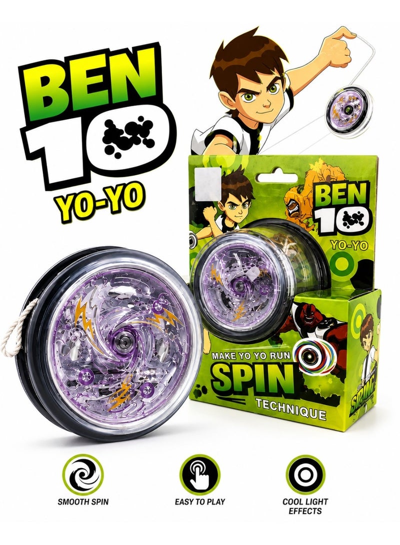 BEN 10 Yoyo for Kids, Starter Yoyo for Kids, Beginner Yoyo Easy to Play Basic Looping - Image 1