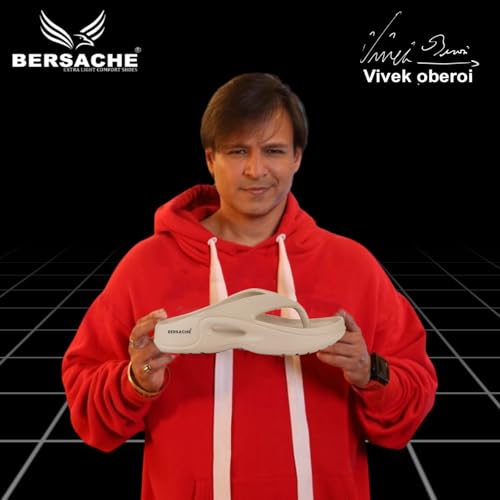 BERSACHE Soft Classic Casual with Regular wear with Ultra Soft & Flexibility Technology Flipflop for Men's/Boy's Beige - Image 2