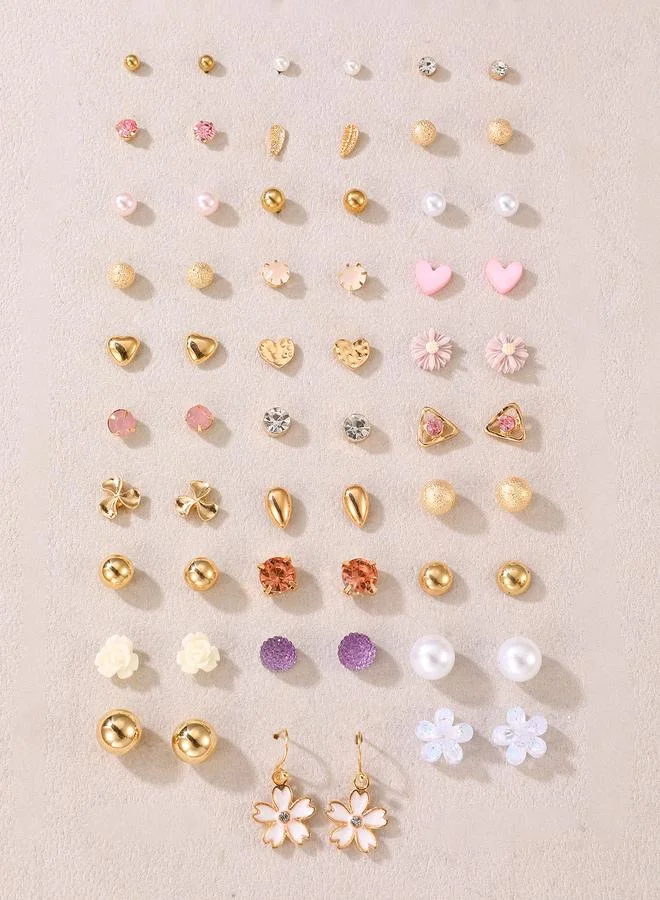 Take Two  Set of 30 - Stud and Dangle Earrings for Women | Best Price UAE