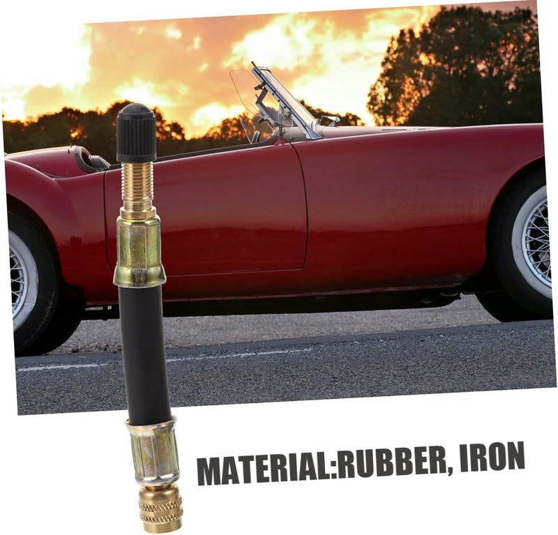 ULTECHNOVO Dual Wheel Inner Tube Extension Tube Flexible Valve Stem Adaptor Compatible Tire Valve Air Hoses - Image 4