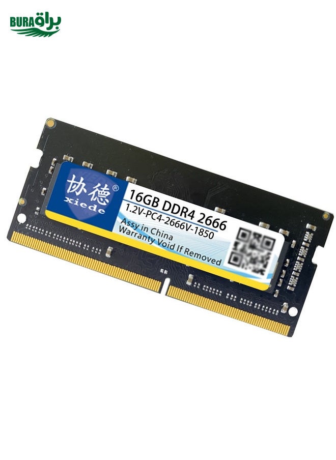 براق XIEDE X065 DDR4 NB 2666 COMPATION TOPATIANIAL RAMS ، سعة الذاكرة: 16 جيجابايت  - Image 2