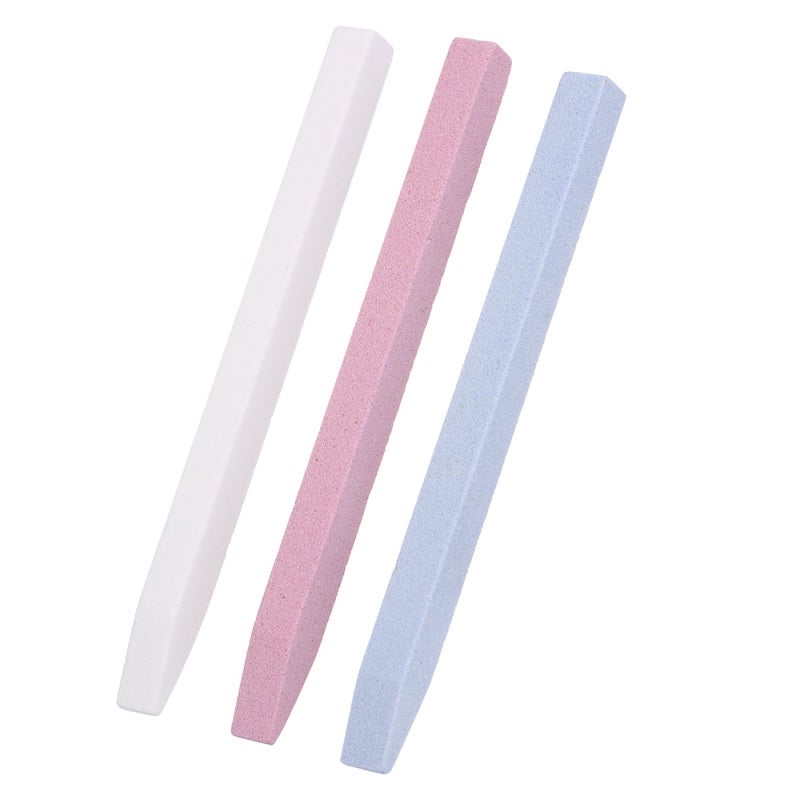 Set Of 4Pcs Quartz Cuticle Remover Trimmer Buffer Stone Sanding Pen Dead Skin Pusher Trimmer Manicure Pedicure Pen Nail File Nail Art Tool - Image 4