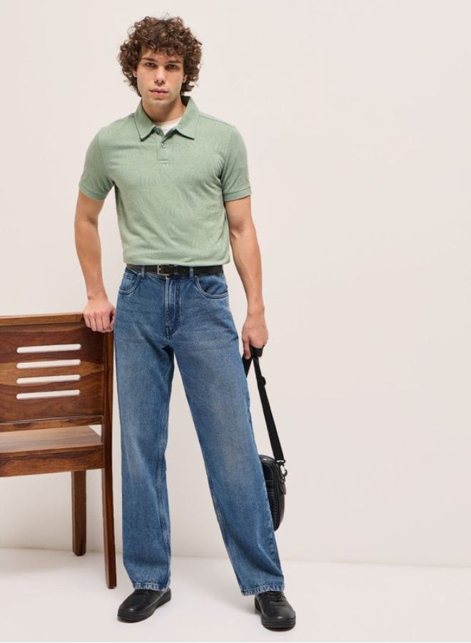 THE BEAR HOUSE Men's Polo Shirt for Casual & Semi-Formal Wear | Classic Collar Neck T-Shirt | Comfortable, Stylish & Versatile for Office, Travel, Outings & Everyday Use - Image 2