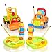 PREXTEX 2 Pack Remote Control Cars for 35 Year Old Boys Truck and Tractor Toddler Toys with Easy Controllers Sound and Light Play Features Fun Easter Gift Basket Toy for Kids - Image 3