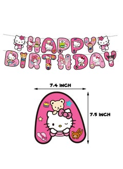 Brain Giggles BrainGiggles Hello Kitty Themed Birthday Party Decoration Set - 50pcs  - Image 2