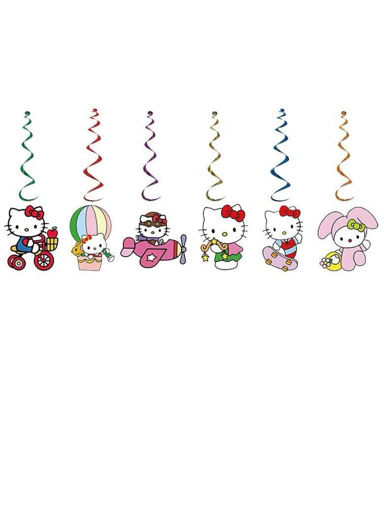 Brain Giggles - BrainGiggles Hello Kitty Themed Birthday Party Decoration Set - 50pcs - Image 1
