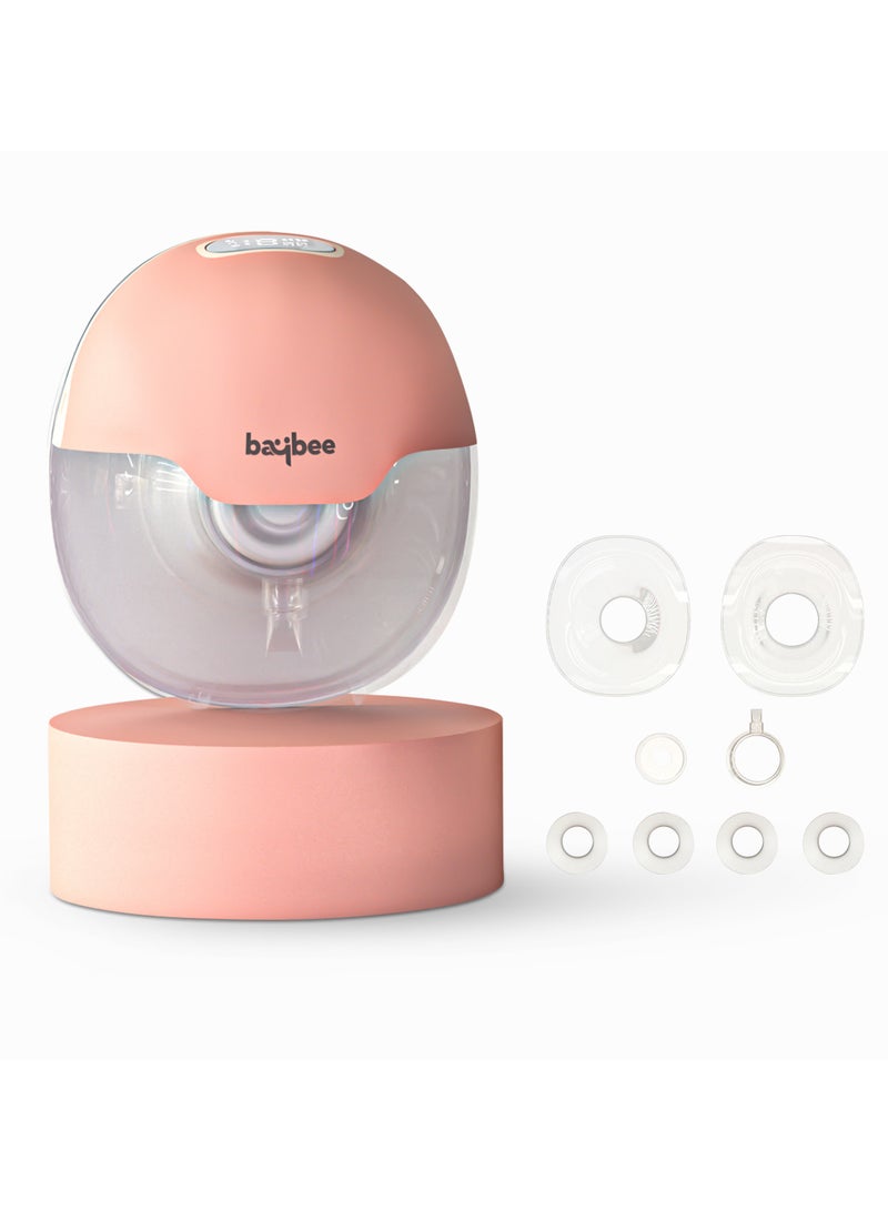 BAYBEE Portable Hands Free Automatic Single Wearable Electric Pump For Mothers With 3 Modes And 15 Suction Levels, LED Display, Massage Mode - Image 1