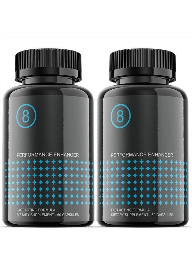 S.O Labs - Performer 8 Pills Dietary Supplement for Men (2 Pack) - Image 1