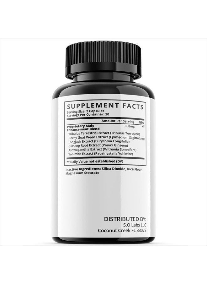 S.O Labs - Performer 8 Pills Dietary Supplement for Men (2 Pack) - Image 1