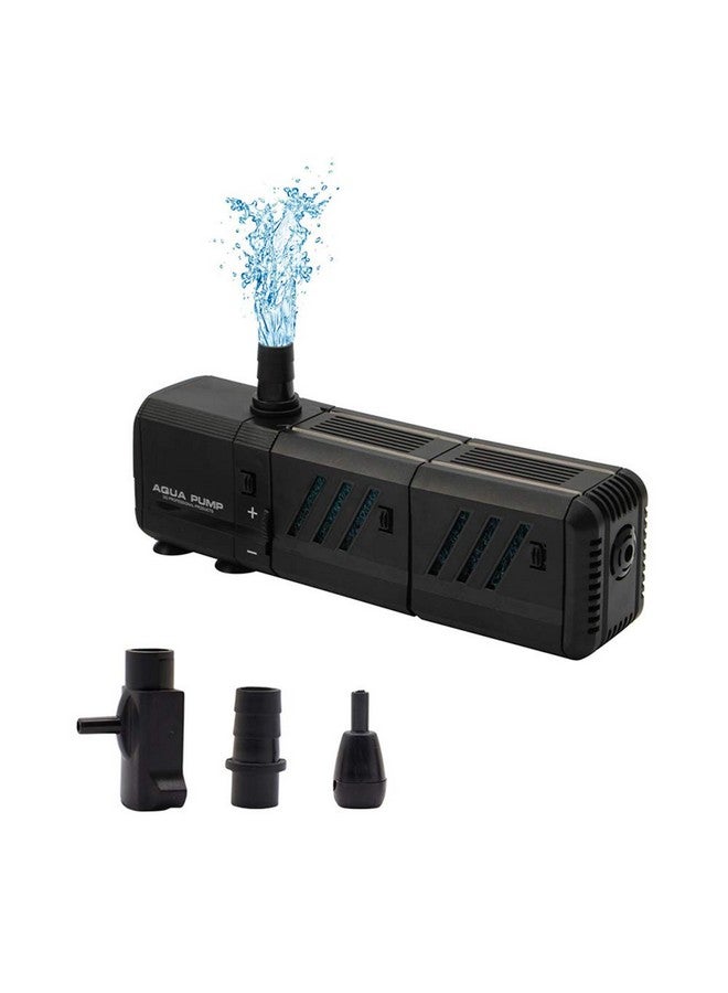 MQ 210GPH Submersible Water Pump (800L/H, 8W) with Filters and Water Nozzles, Ultra Quiet for Aquarium, Fish Tank, Pond, Fountain, Hydroponics - Image 1