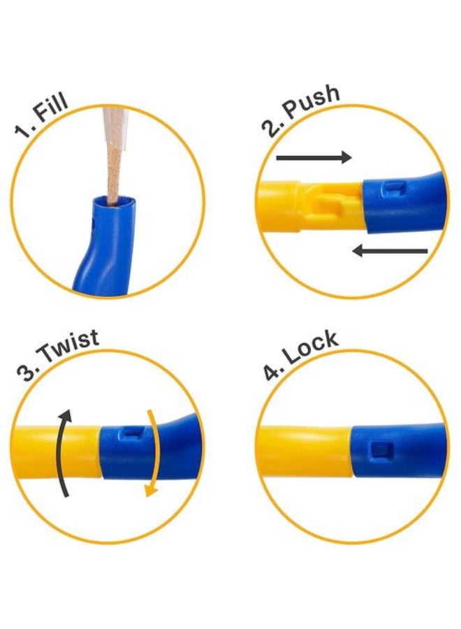 طوق هولا ملون قابل للتعديل - طوق تمارين اللياقة البدنية والجمباز للبالغين والأطفال، وفقدان الوزن، وتقوية عضلات الجذع، وتمارين ممتعة، وسهولة التجميع وتصميم متين - Image 2