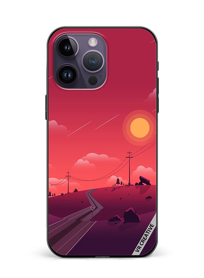 VR CREATIVE Protective Case Cover For Apple iPhone 15 Pro Nature Design Multicolour - Image 1