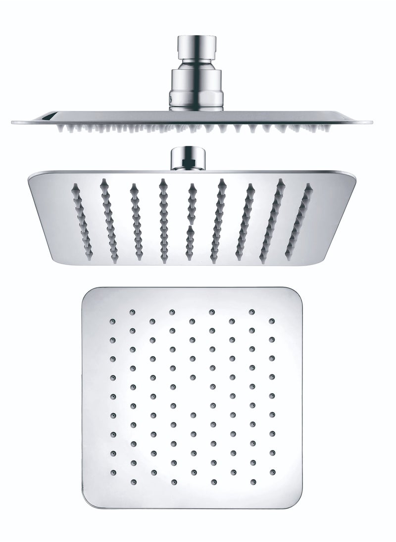 OR - Stainless Steel 304 Rainfall Shower Head Silver 250MM - Image 1