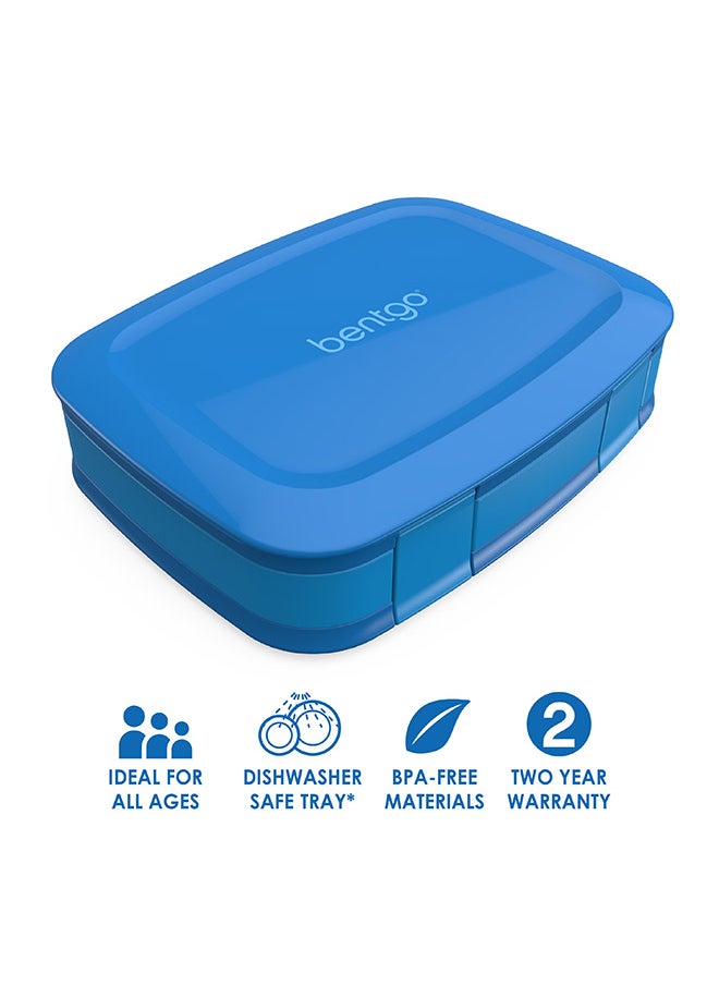 Bentgo - Fresh 3 Compartment Lunch Box Blue - Image 1