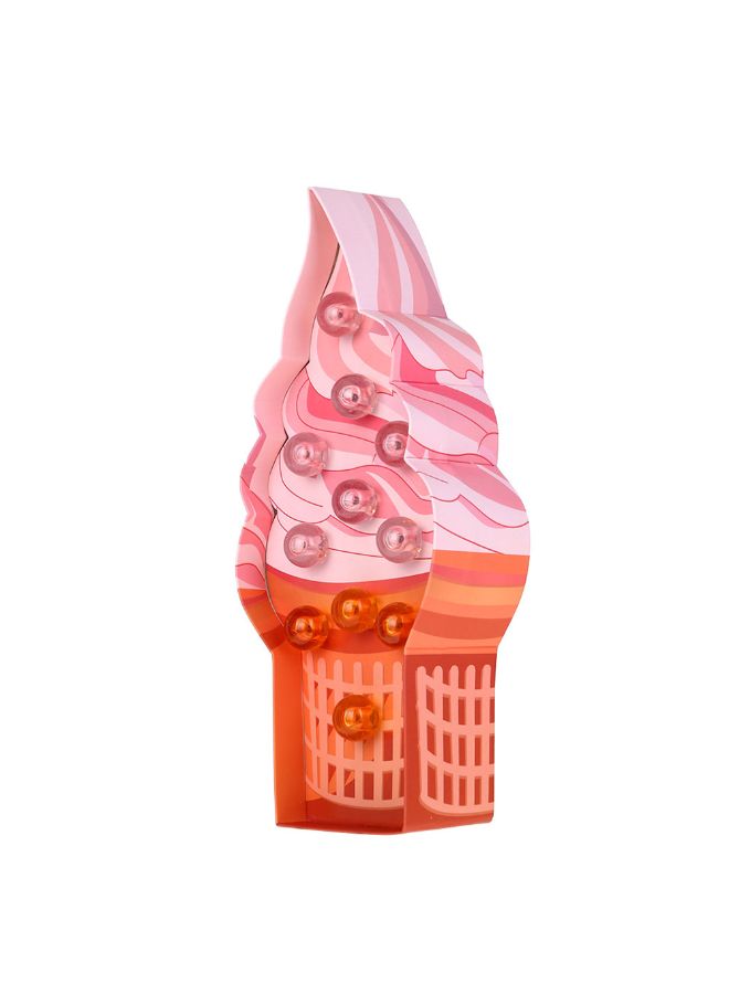 نيبمينينت مصباح ليلي بتصميم آيس كريم من الورق - Image 2