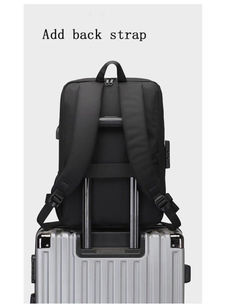 Generic Backpack mens new business backpack female student college style backpack computer travel Laptop bag - Image 4