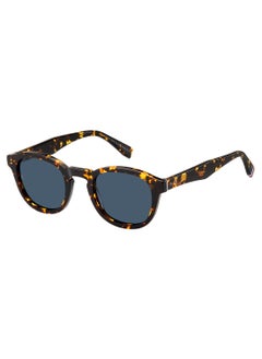 TOMMY HILFIGER Men's UV Protection Oval Sunglasses - Th 2031/S Blue Millimeter - Lens Size: 49 Mm  - Image 1