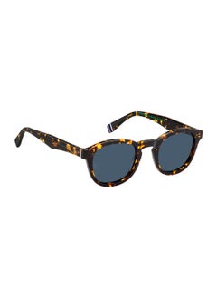 TOMMY HILFIGER Men's UV Protection Oval Sunglasses - Th 2031/S Blue Millimeter - Lens Size: 49 Mm  - Image 2