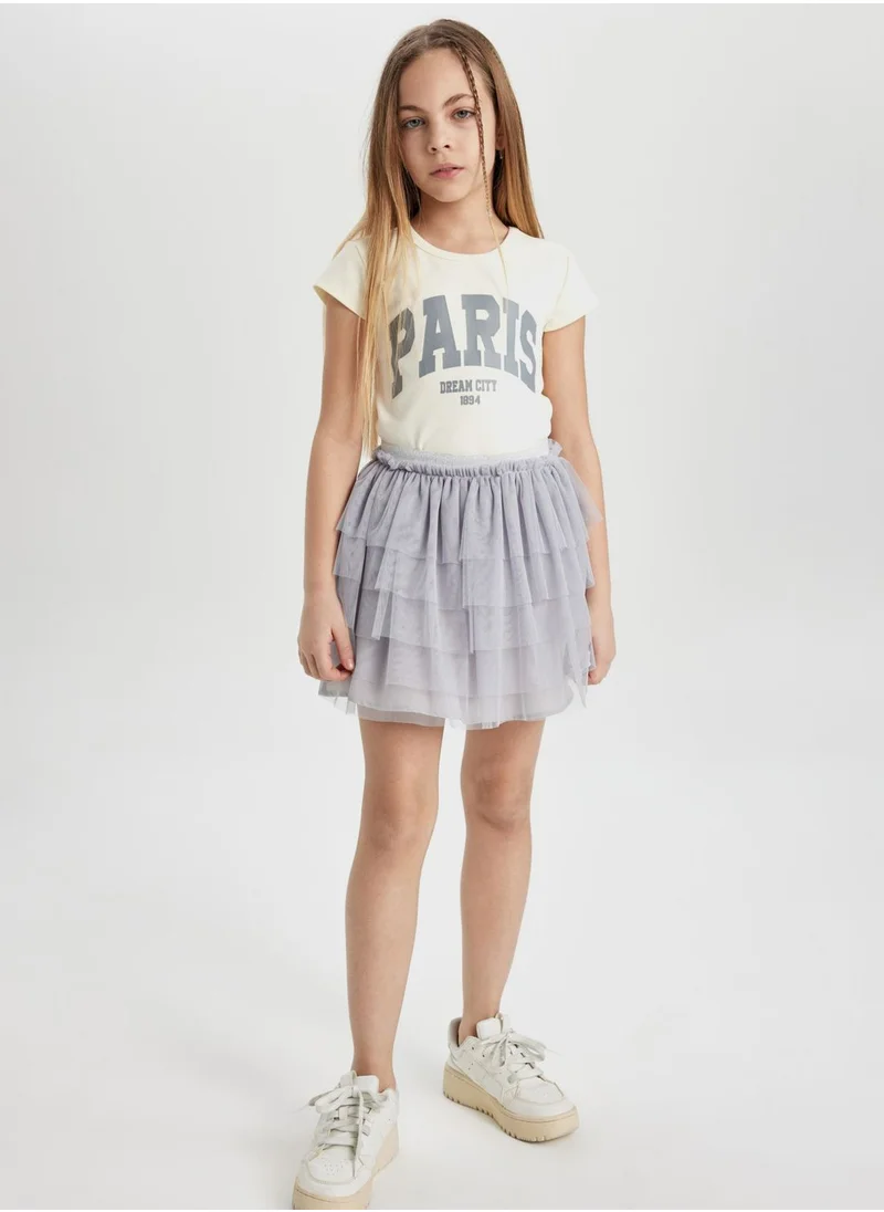 ديفاكتو Slim Fit Short Sleeve T-Shirt