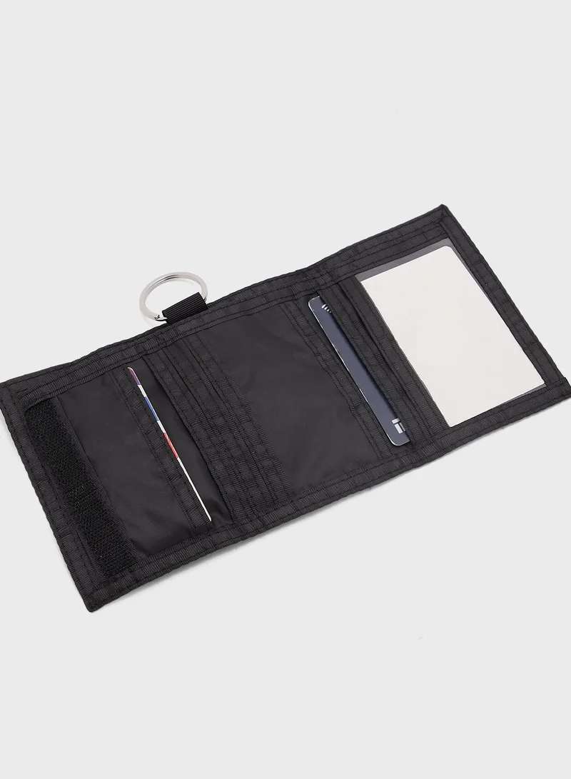 OBEY Bold Logo Trifold Wallet