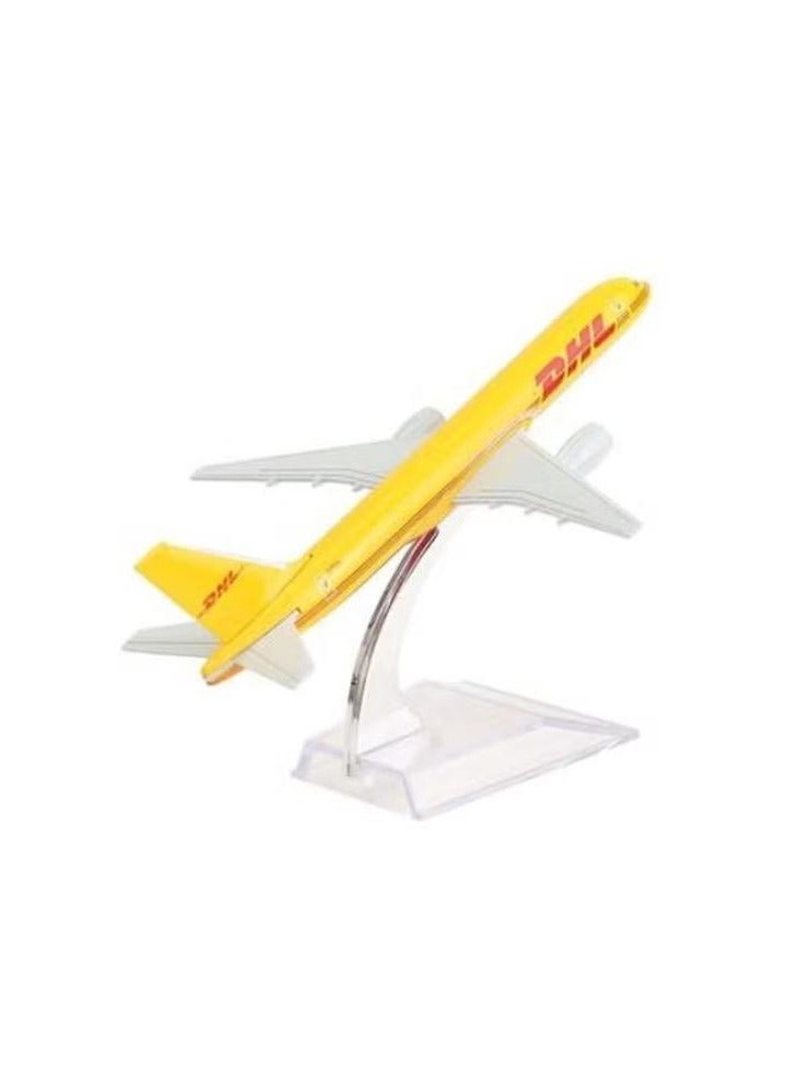 DHL Aircraft Diecast Metal Miniature Airplane Model - Image 3