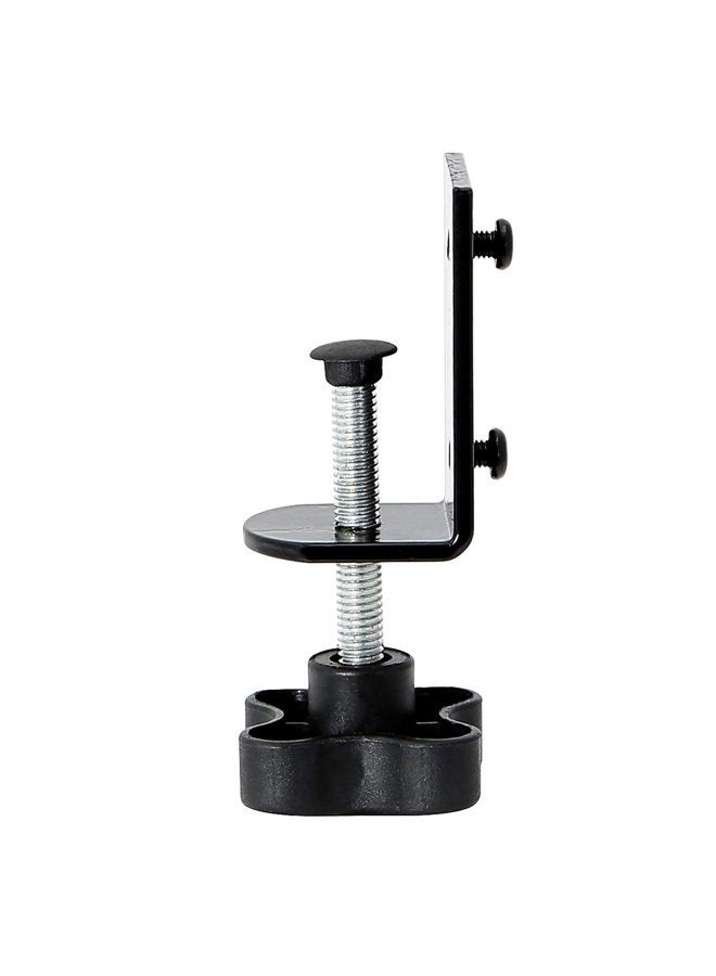 Saloniture Blow Dryer & Hair Iron Holder - Salon Appliance Rack w/ 3 Outlets & Clamp - Image 4