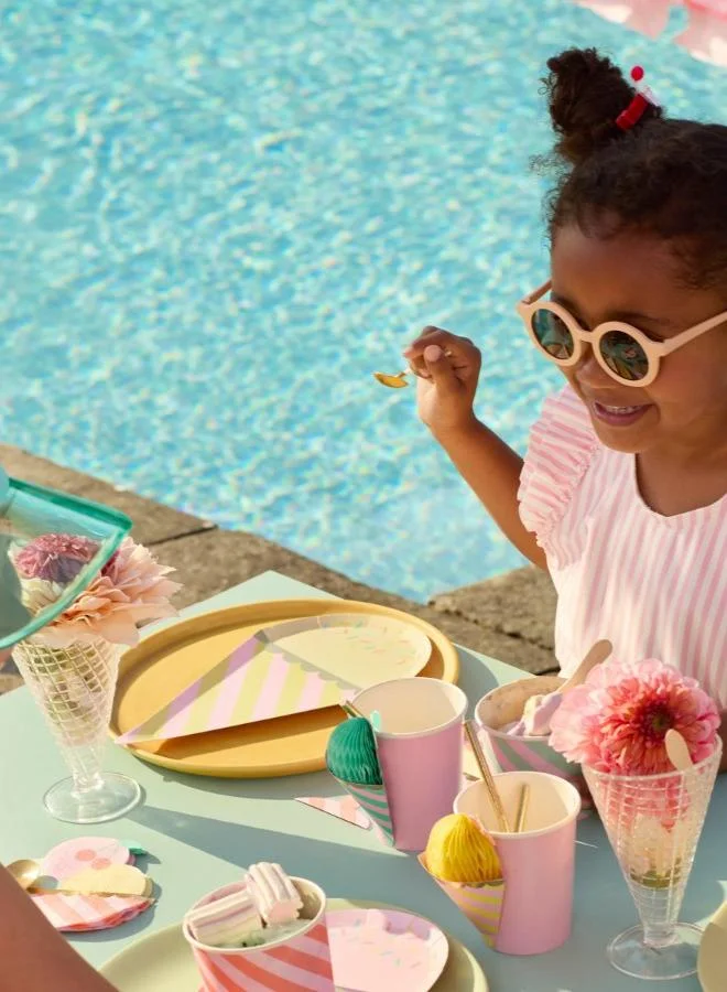 Meri Meri Ice Cream With Sprinkles Plates