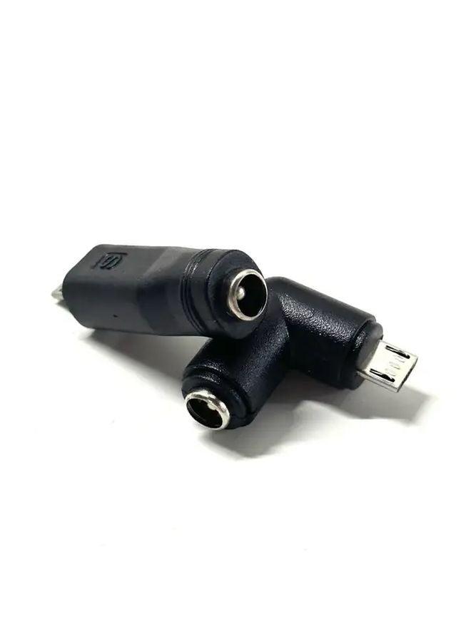 Straight DC 5 5x2 1mm Female To Micro USB Male Power Adapter Converter - Image 4