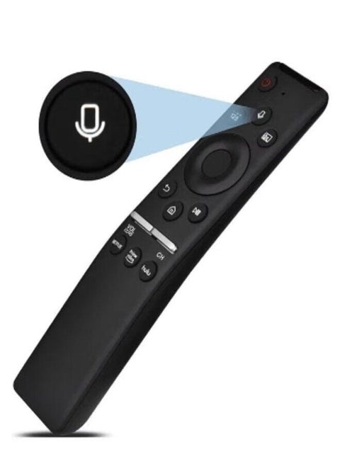 Voice Remote Control For Samsung Smart Tv Koomoer Low Power Tech Remote Compatible For Bn59-01312A All Samsung With Voice Function Smart Curved Frame Qled Led Lcd 8K 4K Tvs