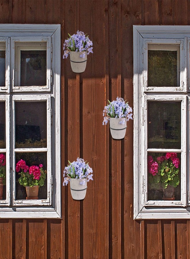 مجموعة من 6 قطع من حوامل أواني الزهور الجدارية من Greemov، مقاس 8 بوصات، حلقات تعليق النباتات، خطافات معدنية لأواني الزهور، حامل جداري شديد التحمل للاستخدام الداخلي والخارجي - Image 5